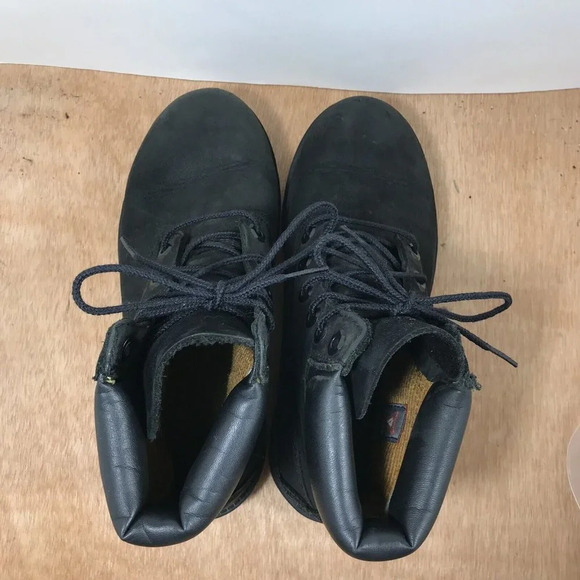 Timberland Premium Black Waterproof Boots, 12907 Youth Size 5 - Picture 6 of 9